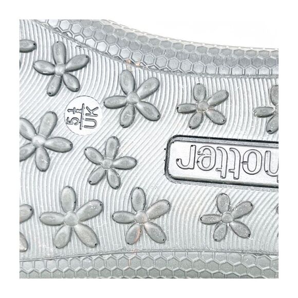 Women's Hotter Indulge Purple Nubuck Leather Ankle Boots US 7.5 - Picture 4 of 9